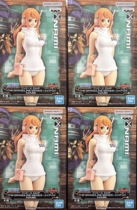 【新品・未開封】ワンピース DXF THE GRANDLINE SERIES エッグヘッド NAMI ナミ フィギュア 4個セット