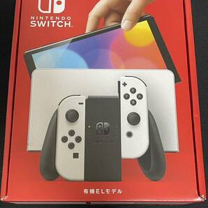 新品未開封 Nintendo Switch(有機ELモデル) Joy-Con(L)/(R) ホワイト 任天堂 ニンテンドー スイッチ マリオ ゼルダの画像1