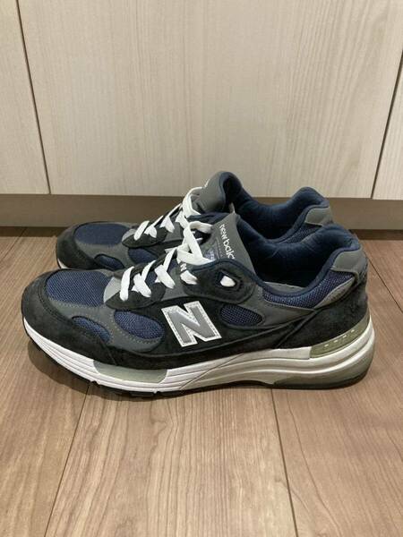 New balance M992 GG made in USA ニューバランス アメリカ製 ダークネイビー US91/2 27.5㎝ 992 993 990 991