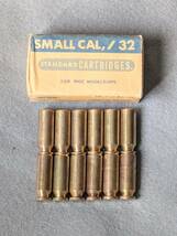 MGC製 SMALL CAL32 （32オート、SIG ）スタンダード カートリッジ　10個【未発火】モデルガン_画像1