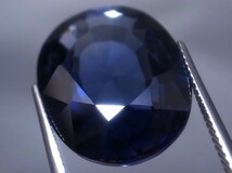 ２０．５５ct 新品・特大サイズ・ロイヤルブルーカラー 合成サファイヤ_画像4