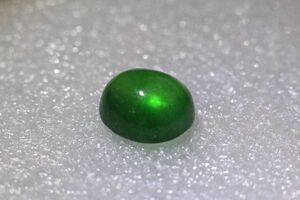 天然グリーン ヒスイ７．６０ct ルース★ソーテング付き★