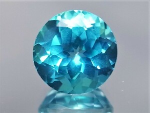 ５月～６月の特売品３．５５ct テリ凄 パライバブルーカラー天然トパーズ ブラジル産