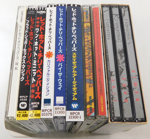 CD「レッチリ RED HOT CHILI PEPPERS アルバム＋BOX 計9作品セット」ほぼ国内盤/帯/レッドホットチリペッパーズ/母乳/ブラッド・シュガー