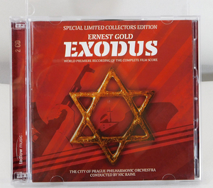 2CD「ERNEST GOLD EXODUS Special Limited Collectors Edition」栄光への脱出 シティ・オブ・プラハ・フィル 完全録音 限定盤 サントラ OST