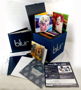 ブラー blur 21 BOX［18CD+3DVD+7inchアナログシングル+ハード・カバー・ブック］完全初回生産限定盤 全21枚組 