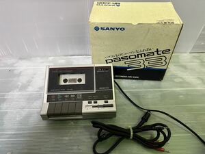 ③-37 データレコーダ SANYO サンヨー MR-33DR 