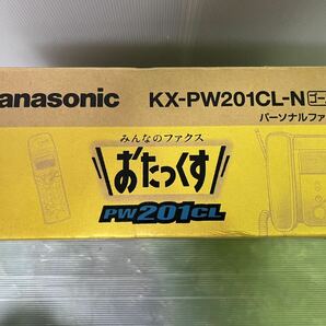 ③-47 パーソナルファクス FAX KX-PW201CL-N パナソニック Panasonic おたっくす ゴールド pw201clの画像2