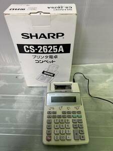 ③-34 プリンタ電卓 シャープ SHARP CS-2625A