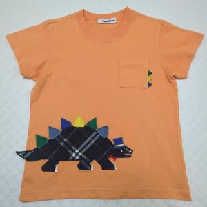 ファミリア　120 日本製　恐竜　ティーシャツ　Ｔシャツ　半袖