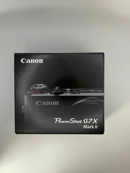 キャノン パワーショット ブラック デジタルカメラCanon PowerShot G7X Mark II