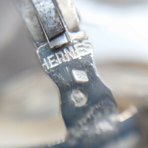 エルメス イヤリング クリップ式 ヴィンテージ レディース アクセサリー シルバー HERMES オールド 銀 hgs21の画像9