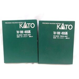 KATO 10-189 455系 グリーンライナー 3両セット×2 計6両 カトー Nゲージ 電車 模型 趣味 コレクション 現状 hgs64