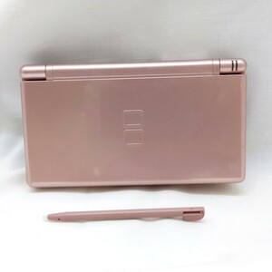 任天堂 DS Lite USG-001 メタリックロゼ 本体 稼働品 NINTENDO ピンク ゲーム機 DSライト 携帯ゲーム ニンテンドー hgs181-1