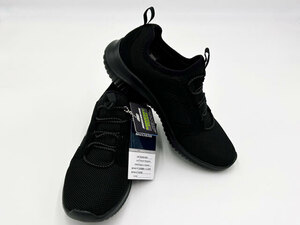 【ス45】999569-BBK■25cm■SKECHERS FLECTION-MYOGRAM【超軽量】メンズスニーカー スリッポン