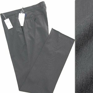 新品 スーツカンパニー COOLMAX シャンブレー カルゼ パンツ 4L(W91) 濃灰 【P33455】 春夏 メンズ 洗濯可 サマー ストレッチ スラックス