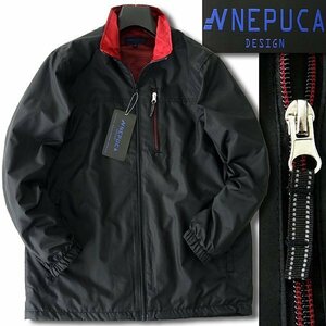  new goods nepka water-repellent high density reverse side mesh blouson LL black [9-3201_10] NEPUCA jacket men's Wind breaker sport Golf 
