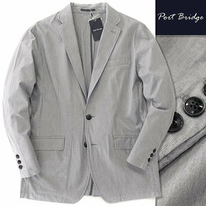  new goods port Bridge spring summer Anne navy blue stretch cotton jacket L ash [BOF208_810] men's PORT BRIDGE lining none blaser summer 