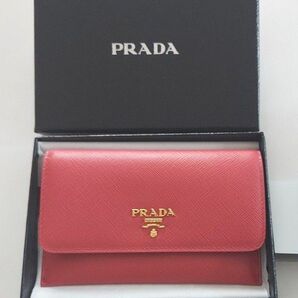 PRADA プラダ ピンク カードケース 