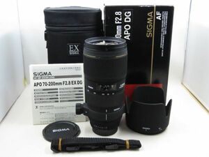 [20403W5]* urgent great special price *SIGMA APO 70-200mm F2.8 EX DG HSM Nikon