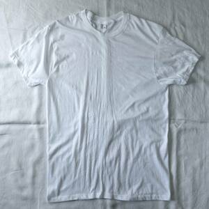 1970's J.C.Penney ホワイトTシャツ 無地Tシャツ ヴィンテージ 白 表記サイズ46 XLサイズ相当 良品 希少