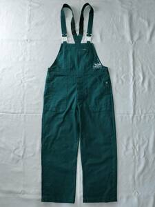 1990's France Work overall Vintage French Work euro Work French antique France vintage green green rare 