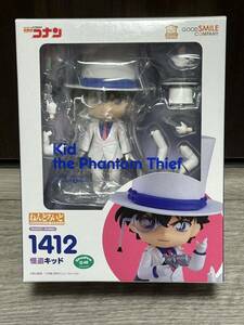  【新品未開封】 ねんどろいど 1412 怪盗キッド 名探偵コナン まじっく快斗 塗装済み可動フィギュア グッドスマイルカンパニー