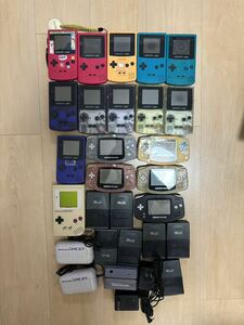  Game Boy color ×11 advance ×5 first generation ×1 adaptor etc. 