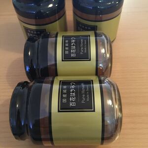  new goods unopened 4 piece set | 100 flower honey | bee mitsu| bee molasses | domestic production original .|1000ml
