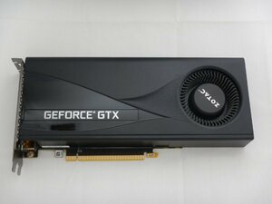 【サイコム】Zotac GeForce GTX1660 6GB ZT-T16600G-10B @Used@ u0430L