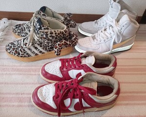 NIKE adidas3足まとめて！DUNK、AIRFORCE1など！