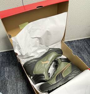 【新品未使用品】PUMA プーマ 安全靴 RIDER 2.0 OLIVE DISC MID 63.362.0 26.0cm 2398