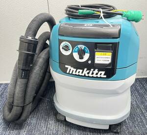 【比較的綺麗】makita マキタ 100V 集じん機 VC1530 ホース付 15L/15リットル 粉じん専用 コード式 掃除機 集塵機 2343