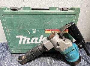 【中古品/シャンク付き】makita マキタ 100V 電動ハンマー HM0810 ケース付 六角軸 コンクリートブレーカー ハツリ機 はつり機 斫り機 2406