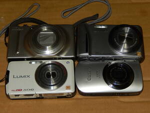  Nikon S8200 Canon 510IS PC1356 Panasonic DMC-FX700 TZ20 together = operation not yet verification junk treatment 