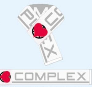 新品未開封★COMPLEX マフラータオル [ピースハート] 日本一心 吉川 布袋 コンプレックス