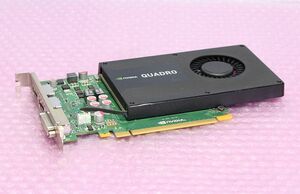 NVIDIA Quadro K2000 2GB GDDR5 128bit DualLink DVI-I/DisplayPort x2