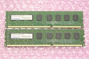 PC3-12800U(DDR3-1600)-8GB×2 sheets * total 16GB/DY1600-8GX2/EC I*O DATA