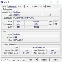 DELL Inspiron 3847マザー MIH81R Great Bear ( Intel H81/LGA1150 ) MicroATX_画像9