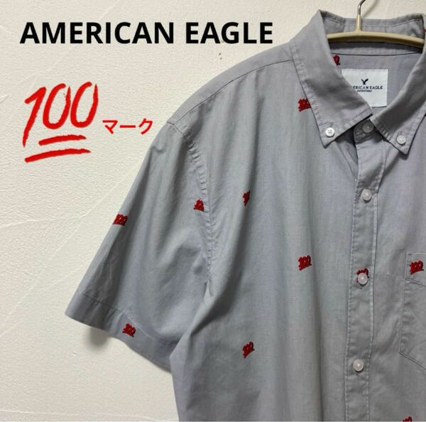 AMERICAN EAGLE(アメリカンイーグル)半袖シャツ100柄・古着