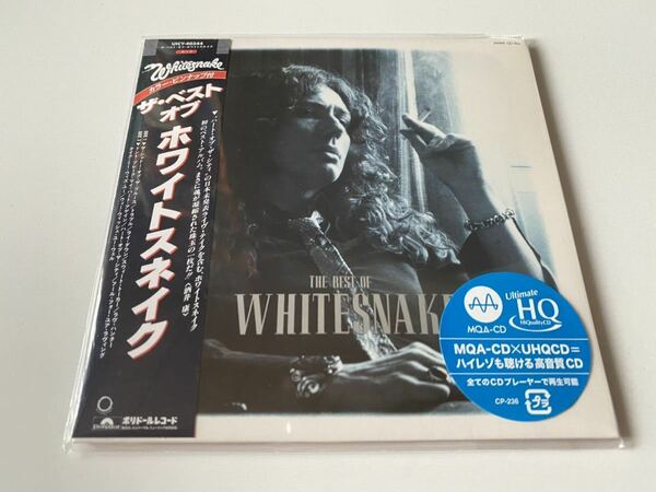 新品未開封　高音質MQA-CD × UHQCD Whitesnake ベスト・オブ・ホワイトスネイク THE BEST OF WHITESNAKE 日本盤　ベスト盤　送料無料