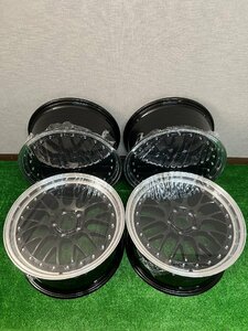 NA-24 SALE期間限定値引き 送料無料【新品未使用】アルミホイール4本セット　EZW WHEELS 18×8.5J 114.3/5H ET38