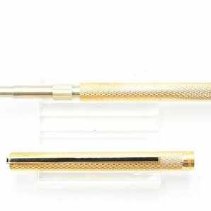 S.T.Dupont デュポン ボールペン ツイスト式 ゴールド 文房具 20751680の画像4