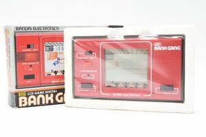 BANDAI Bandai BANK GANG Bank gang game watch small size game operation goods box 20789399
