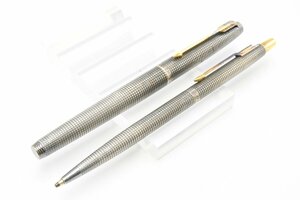 PARKER パーカー STERLING SILVER スターリングシルバー 14K 万年筆 CAP&BARREL シャープペン セット 20794147