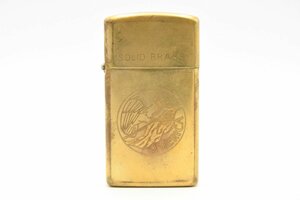 Zippo ジッポー SOLID BRASS AMERICA イーグル 鷲 ソリッドブラス オイルライター 喫煙具 20781715