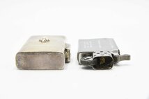 Zippo ジッポー シルバー 925 剣 ナイフ クロス モチーフ オイルライター 喫煙具 20794789_画像6