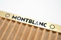 MONTBLANC モンブラン ペントレー 非売品 什器 販促品 ヴィンテージ スエード調 20794427_画像7