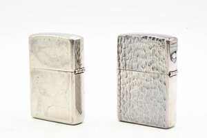 ZIPPO ジッポー まとめ 2点 セット シルバー色 喫煙具 ライター 20794880