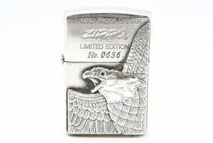 ZIPPO ジッポー イーグル 鷲 LIMITED EDITION ダイアモンド欠損 喫煙具 ライター 20793974